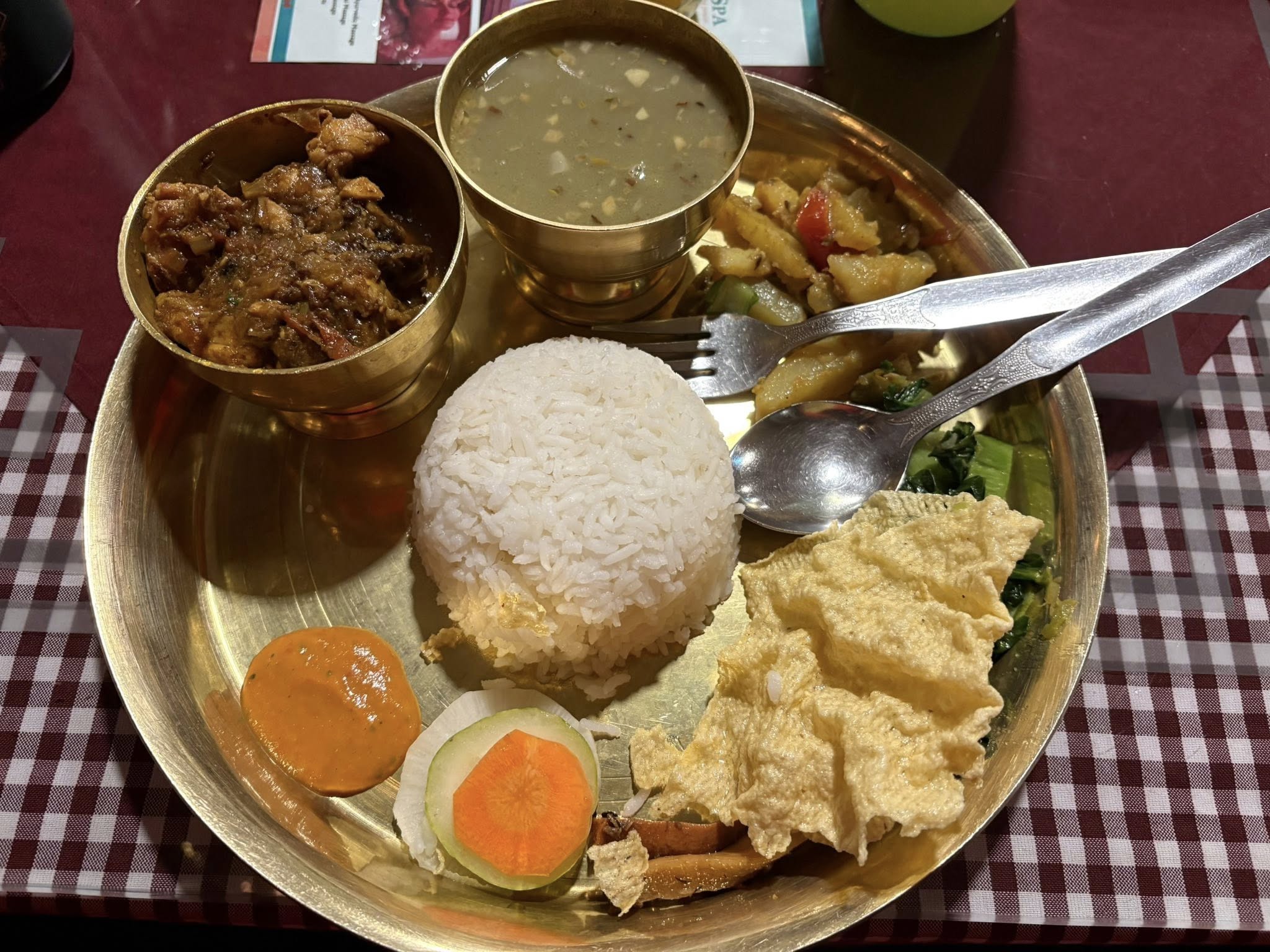 Dal Bhat On Everest Base Camp Trek