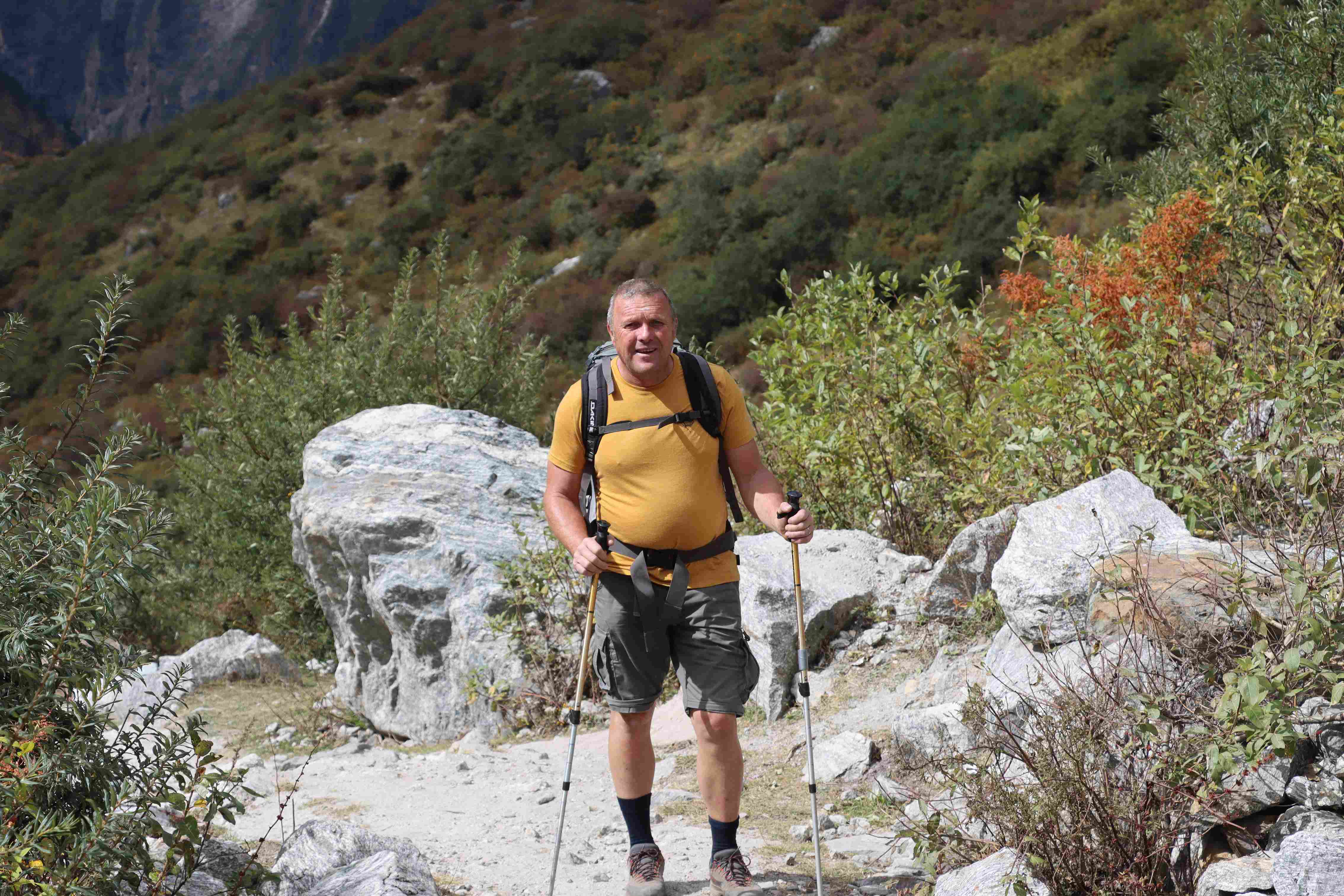 Gears on Lobuche Peak